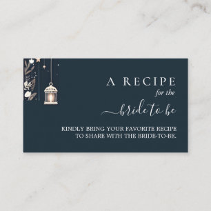 Forest Stars Sneeuw Helder Winter Vrijgezellenfees Informatiekaartje