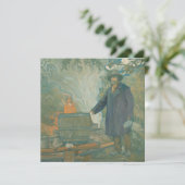 Forest stille Moonshiners White Lightning Liquor Bedankkaart (Staand voorkant)