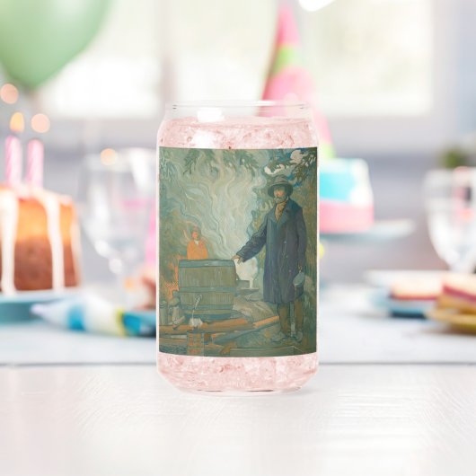 Forest stille Moonshiners White Lightning Liquor Blikvorm Glas (Insitu (Verjaardag))