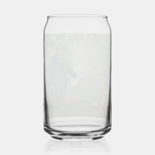 Forest stille Moonshiners White Lightning Liquor Blikvorm Glas (Achterkant)