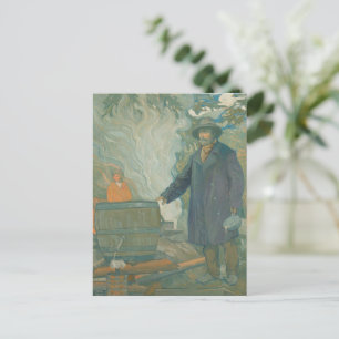 Forest stille Moonshiners White Lightning Liquor Briefkaart