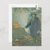 Forest stille Moonshiners White Lightning Liquor Briefkaart (Voorkant / Achterkant)