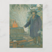 Forest stille Moonshiners White Lightning Liquor Briefkaart (Voorkant)