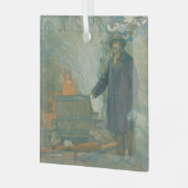 Forest stille Moonshiners White Lightning Liquor Glas Ornament (Voorkant links)