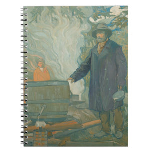 Forest stille Moonshiners White Lightning Liquor Notitieboek