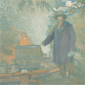 Forest stille Moonshiners White Lightning Liquor Sticker (Voorkant)