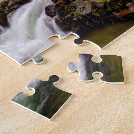 Forest Stream in Great Smoky Mountains Legpuzzel (Zijkant)