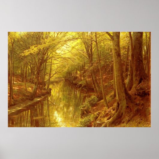 Forest Stream Poster (Voorkant)