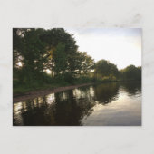 Forest Summer Beach Feestdagenkaart (Voorkant)