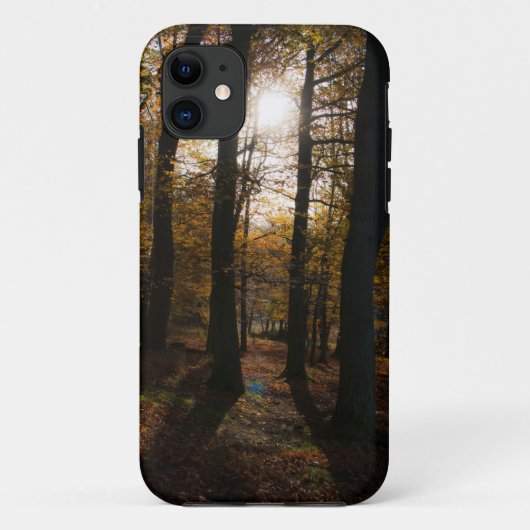 Forest Sun iPhone 5 hoesje (Achterkant)