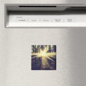 Forest Sunbeams Magneet (Insitu (Vaatwasser))