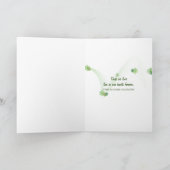 Forest Sunbeams voor sympathiekaart Kaart (Binnen)