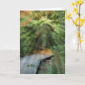 Forest Sunbeams voor sympathiekaart Kaart (Gele Bloem)