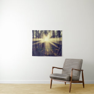 Forest Sunbeams Wandkleed