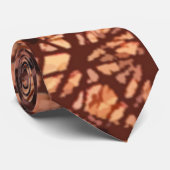 Forest Sunrise Abstract Stropdas (Opgerold)