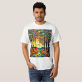 Forest Sunset 3 T-shirt (Voorkant volledig)