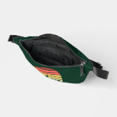 Forest Sunset Camping Trip  Groen Heuptasje (Open)