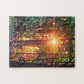 Forest Sunset Legpuzzel (Horizontaal)