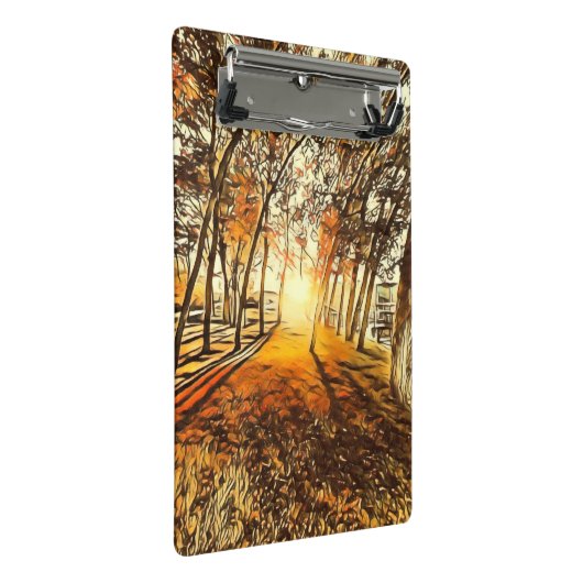 Forest Sunset Mini Klembord (Schuin)