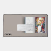 Forest Tale Bunny Desk Mat (Keyboard & Muis)
