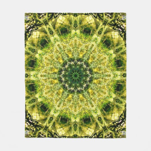 Forest Temple Custom Fleece Blanket, medium Deken (Voorkant)