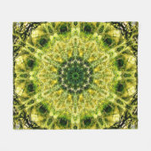 Forest Temple Custom Fleece Blanket, medium Deken (Voorkant (Horizontaal))