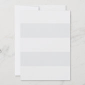 Forest Theme Baby shower met Bluebird & Foliage Kaart (Achterkant)