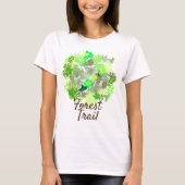 Forest Trail Bladeren T-shirt (Voorkant)