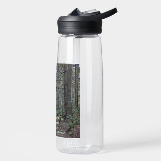 Forest Trail John Muir Quote Waterfles (Links)