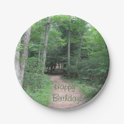 Forest Trail Papieren Bordje (Voorkant)