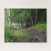 Forest Trail Through Jay Cooke Park Legpuzzel (Horizontaal)