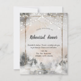 Forest Tree Woodland repetitie diner Kaart