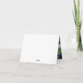 Forest/Trees Collage Bedankkaart (Achterkant)