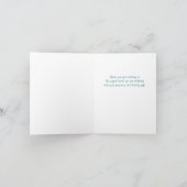 Forest Trees White Wedding Bedankt (Binnen)