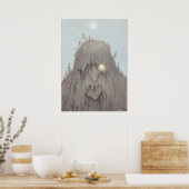 Forest Troll Theodor Kittelsen Poster (Keuken)