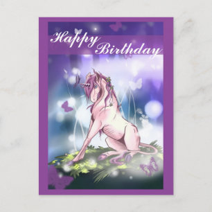 Forest Unicorn Briefkaart