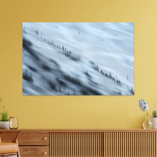 Forest Valley Canvas Afdruk (Insitu (Woonkamer))