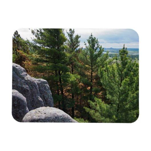 Forest Valley Overlook at Castle Mound Magneet (Horizontaal)