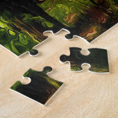 Forest Walk in Spring. Legpuzzel (Zijkant)