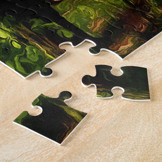 Forest Walk in Spring. Legpuzzel (Zijkant)