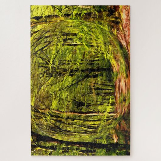 Forest Walk in Spring. Legpuzzel (Verticaal)