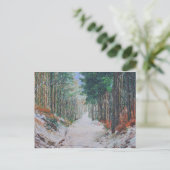 Forest walk, Yorkshire, Engeland. Briefkaart (Staand voorkant)