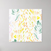 Forest Wallart Canvas Afdruk (Voorkant)