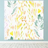 Forest Wallart Canvas Afdruk (Insitu (Houten vloer))