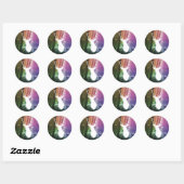 Forest Watcher Ronde Sticker (Vel)