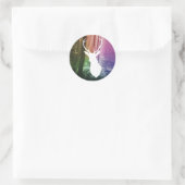 Forest Watcher Ronde Sticker (Tas)