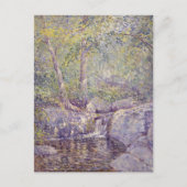 Forest waterval schilderij Briefkaart (Voorkant)