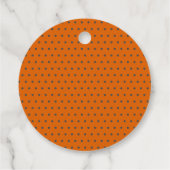 Forest Waterverf Little Ladybug Baby shower Bedankjes Labels (Achterkant)