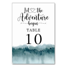 Forest Waterverf Wedding