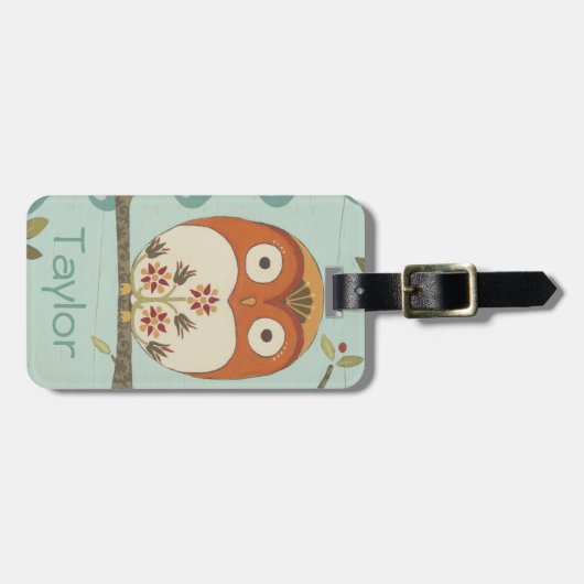 Forest Whimsy I Bagagelabel (Voorkant horizontaal)